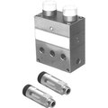 Festo Pushbutton Valve T-5/3-1/4 T-5/3-1/4